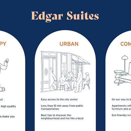 Edgar Suites - Bordeaux Meriadeck Exteriér fotografie