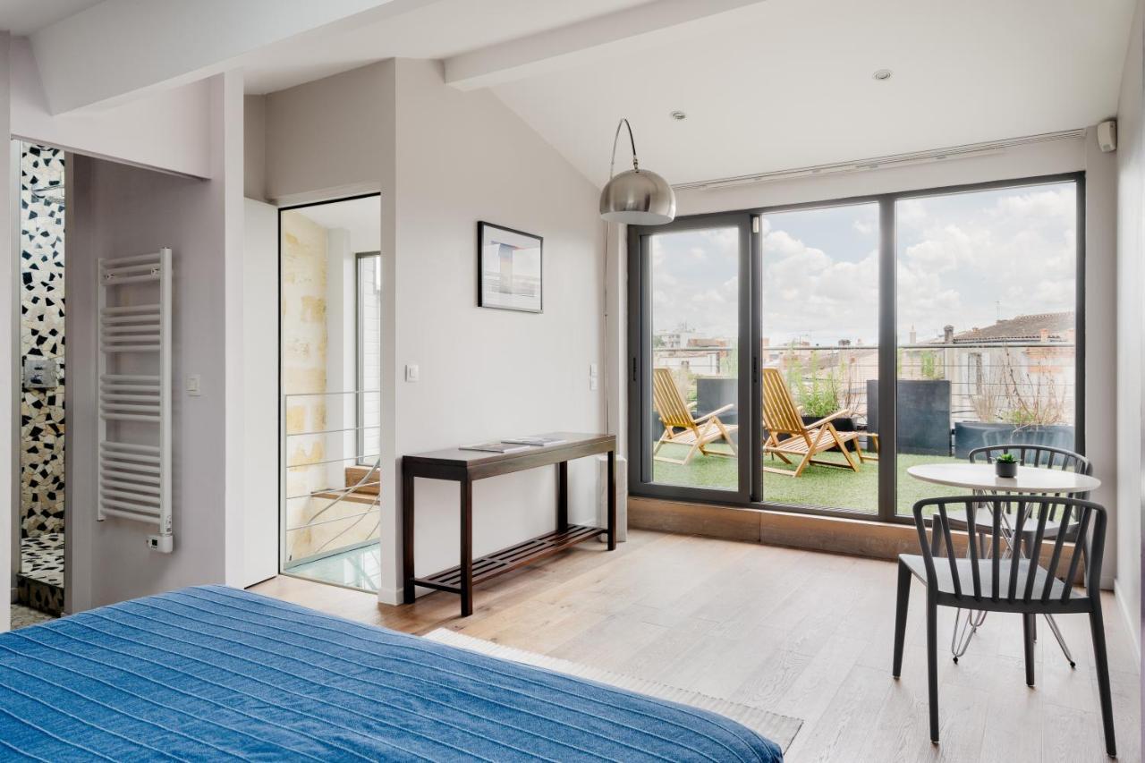 Edgar Suites - Bordeaux Meriadeck Exteriér fotografie